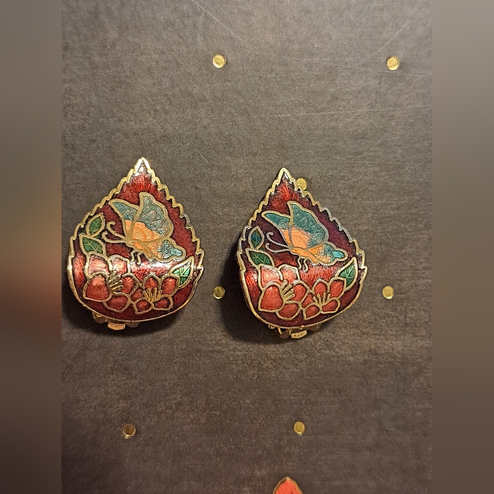 ⌛️ Cloisonné Earrings 6/22